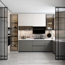 Modern Minimalism Home Furniture UV Particle Board Kitchen Cabinet